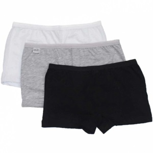 Gümüş 3016 Bayan Düz Likralı Boxer - Gri - M