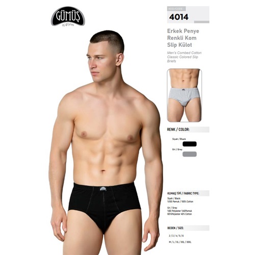 Gümüş 4014 Erkek Kom - Siyah - 2