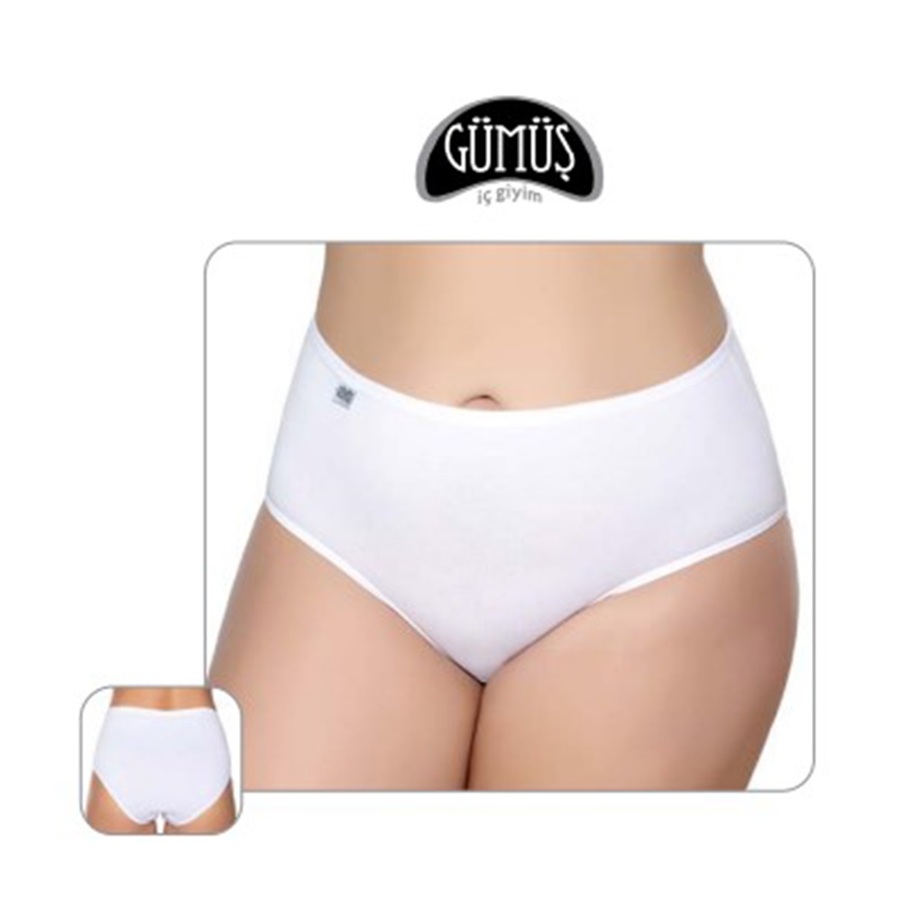 Gümüş 3042 Bayan Likralı İnce Bel Bato Külot