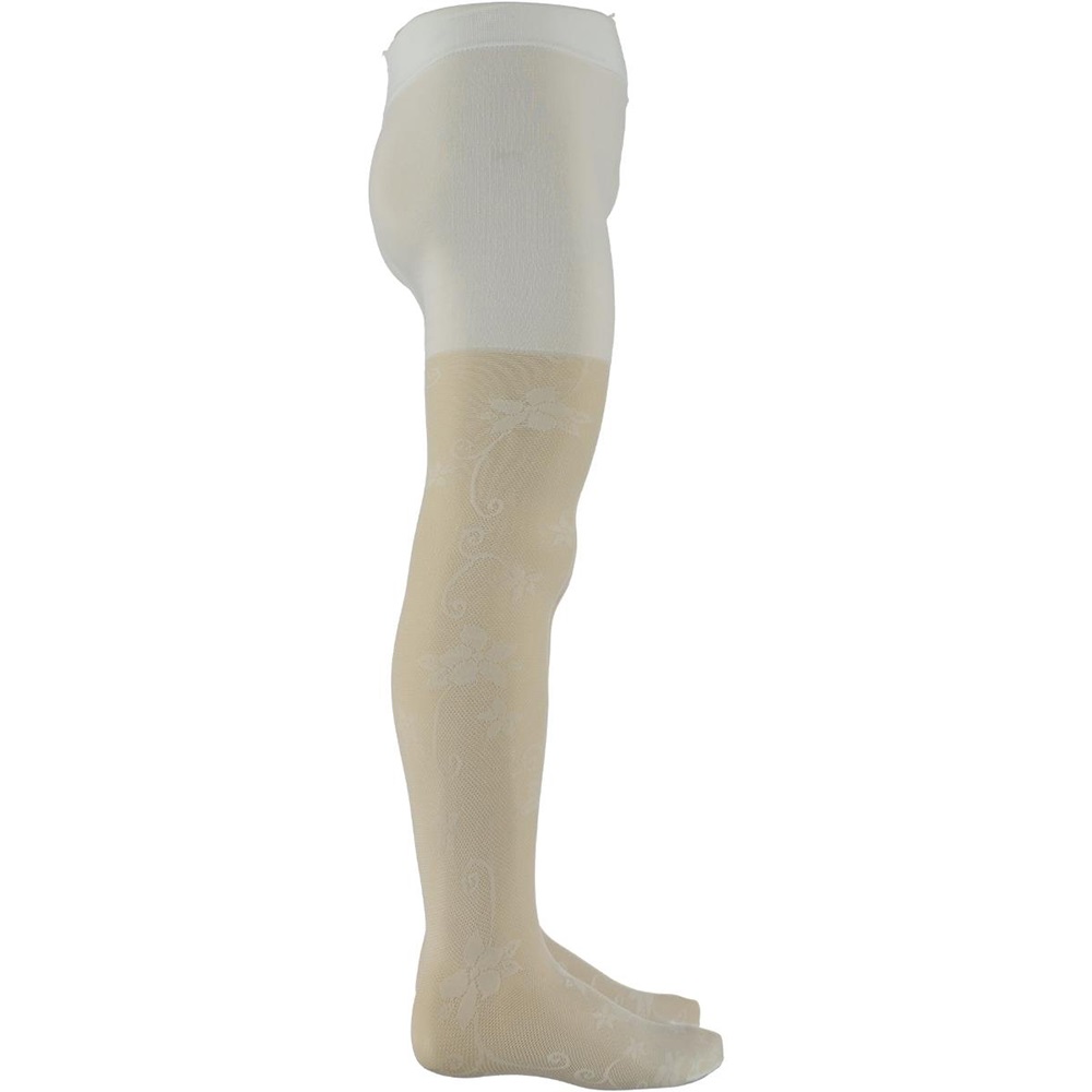 Bella Calze 8163 Desenli Kız Çocuk File Külotlu Çorap - Karışık Renk - 4-5 YAŞ