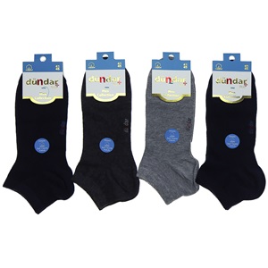 Dündar 0300 Erkek Plus Dikişsiz Likralı Soft Yıkama Kokulu Patik 41-45