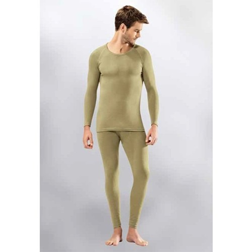 Kota 2002 Asker Battal Termal Haki İçlik Nano Takım - Haki