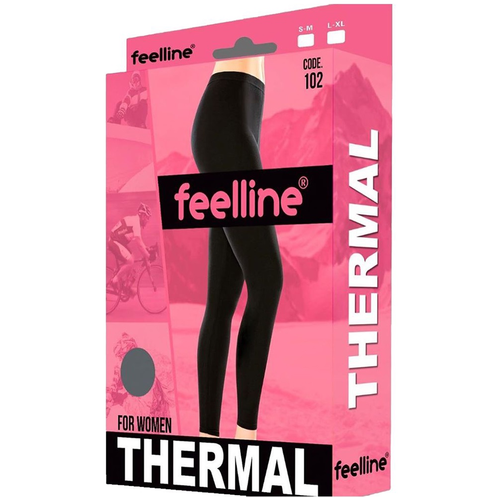 Feelline 102 Bayan Normal Termal Tayt İçlik - Siyah