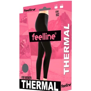 Feelline 102 Bayan Normal Termal Tayt İçlik - Siyah