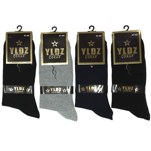 Öz Yıldıız Erkek Likralı Soket Çorap