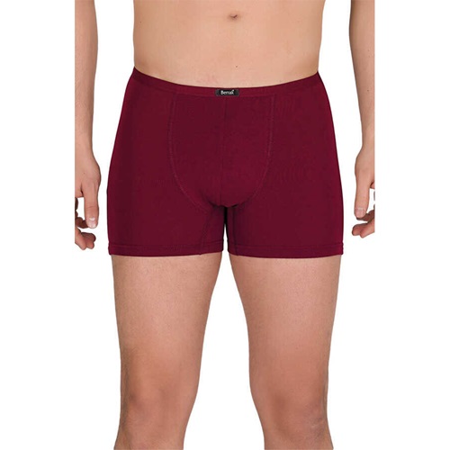 Berrak İç Giyim 4488 Erkek Modal Boxer Şort - Bordo