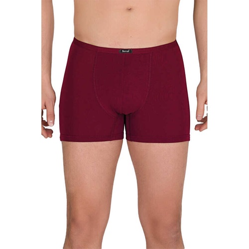 Berrak İç Giyim 4488 Erkek Modal Boxer Şort - Bordo