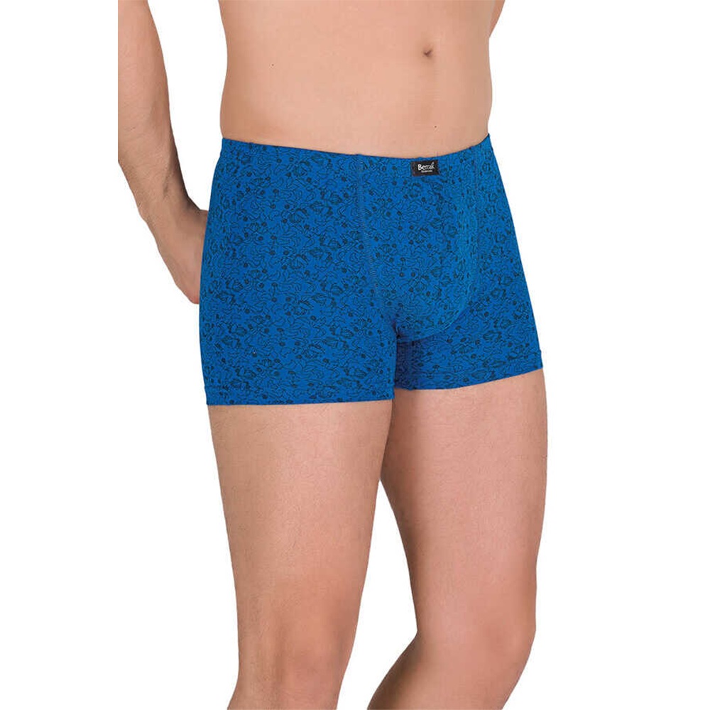 Berrak İç Giyim 4497 Erkek Modal Boxer Şort - Karışık Renk - 3XL
