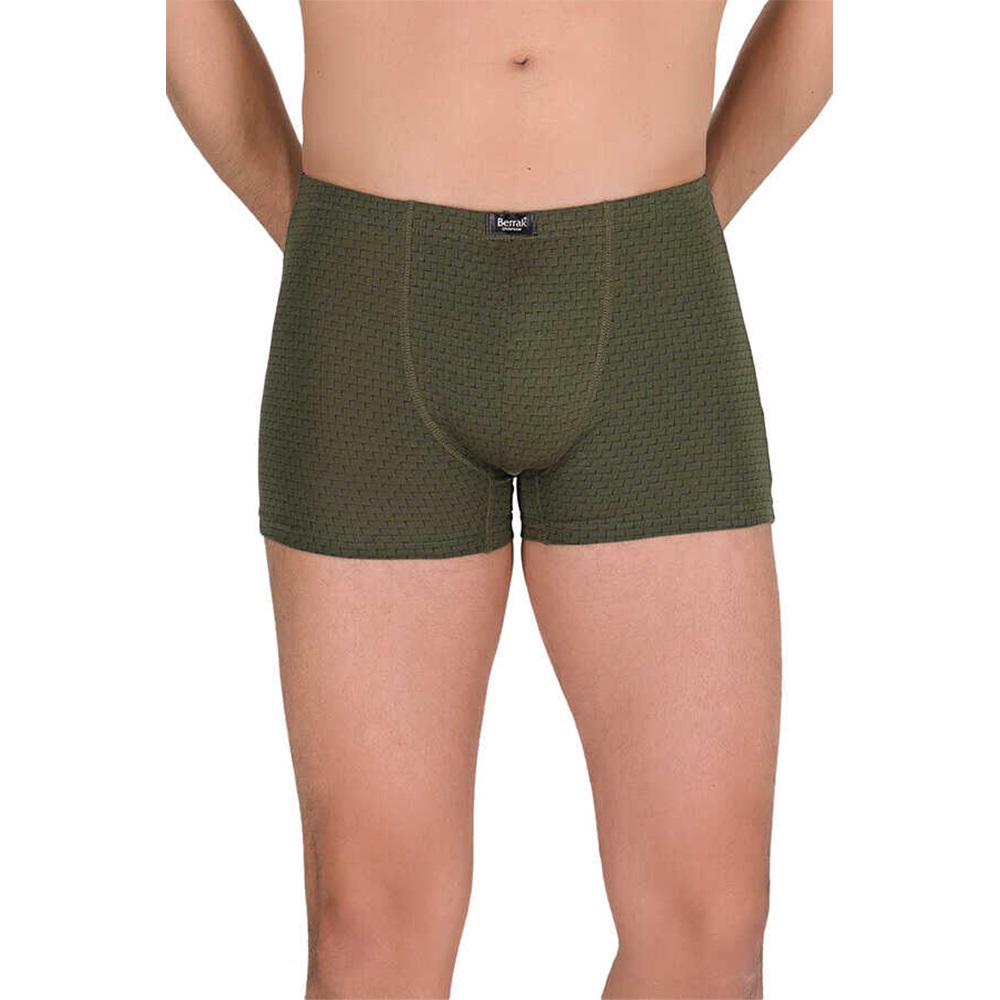 Berrak İç Giyim 4497 Erkek Modal Boxer Şort - Karışık Renk - 3XL