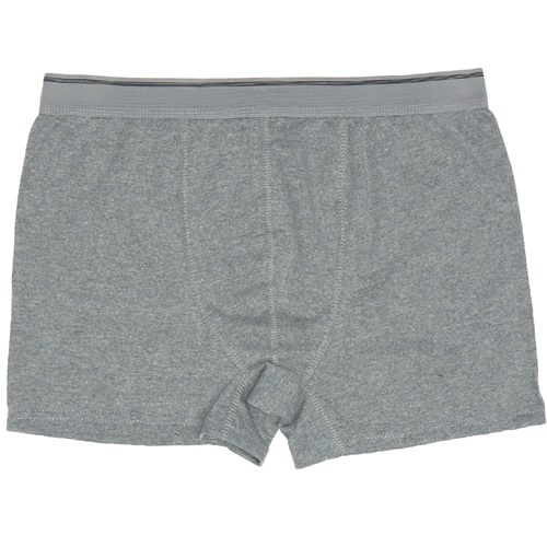 Duru 1002 Likralı Düz Ahtapot Erkek Boxer 12 Li - Gri - L