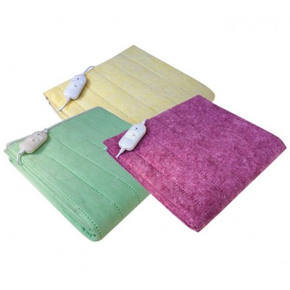 Yaşam Çift Kişilik Elektrikli Battaniye 120x160 cm - Lila