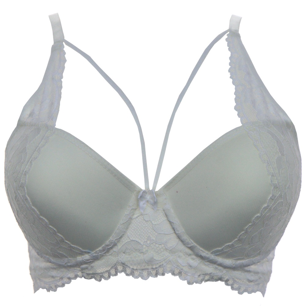 Billiza 1025 Yan Dantelli Çapraz Askı Dolu Sütyen