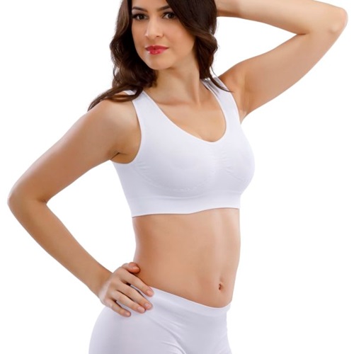 Layza Form 12000 Bayan Dikişsiz Kalın Askılı Pedli Büstiyer - Ten - XL