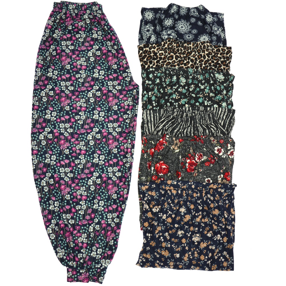 Gülzade A110 Bayan Süet Manşetli Yarım Şalvar