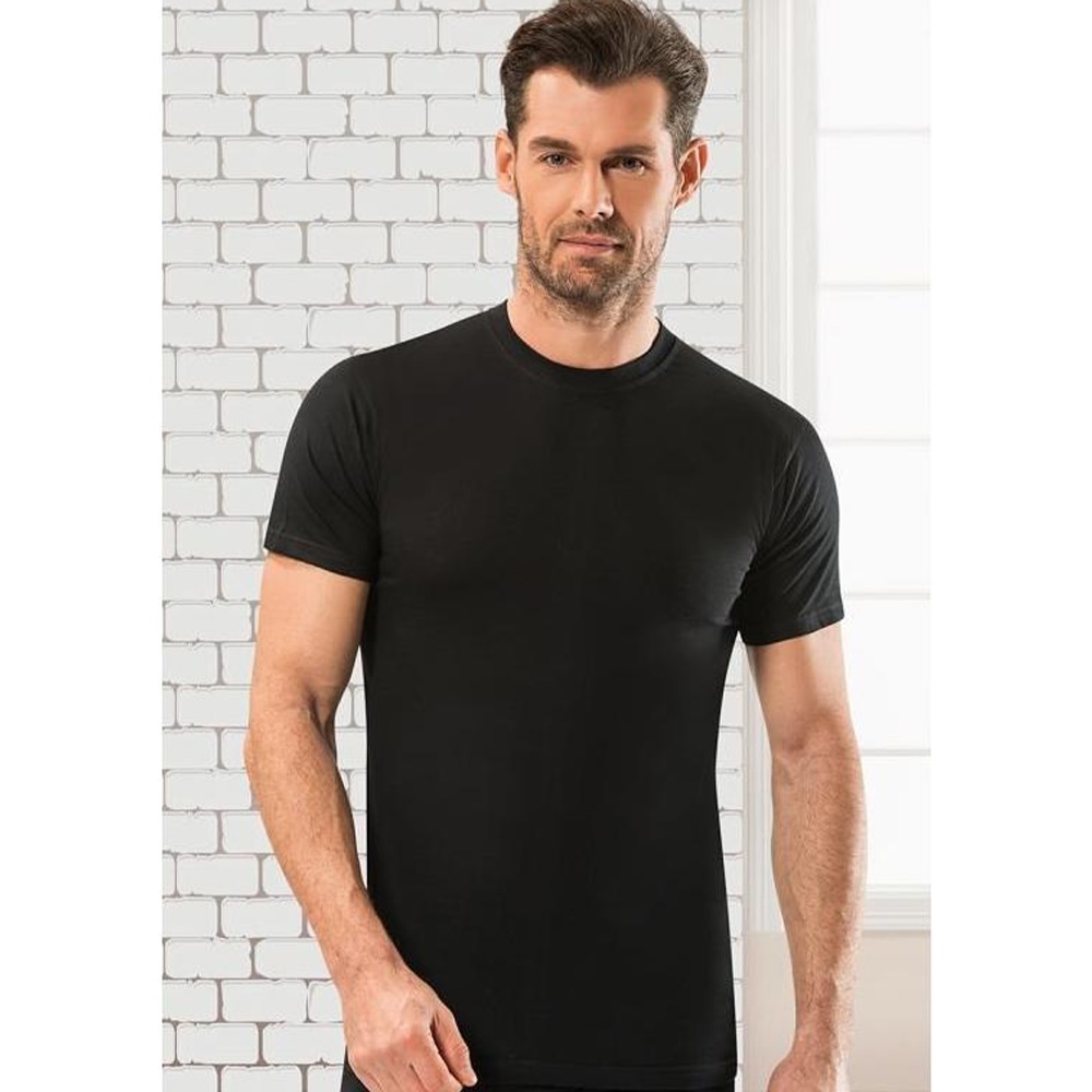 Jiber 111 Erkek Sıfır Yaka Yarım Kol Atlet