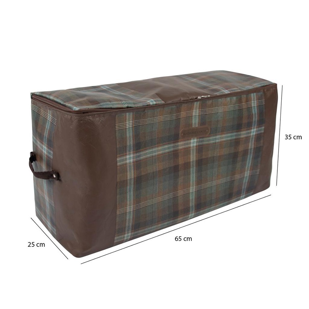 Magic Saver Bag Ekose Çok Amaçlı Kullanım Hurç 65x35x25 cm