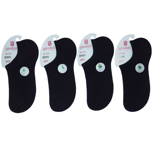 Gönültaş Bayan Bambu Dikişsiz Yıkamalı Sneaker Çorap - Lacivert