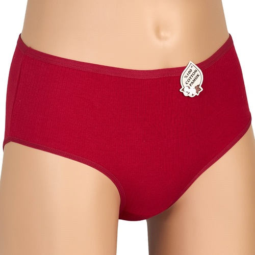 Dondeza 624 Bayan Düz Raporlu Battal Bato XXL - Bordo