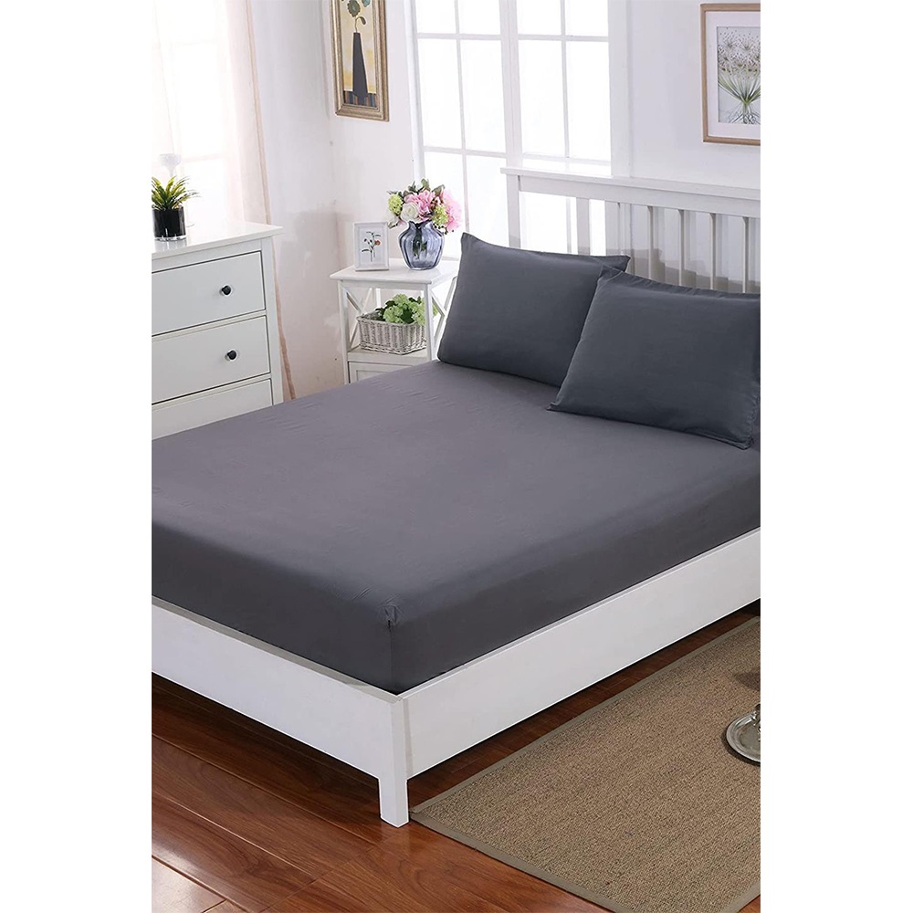 Ebru Battal Lastikli Yastık Kılıflı Çarşaf Takımı 180x200cm