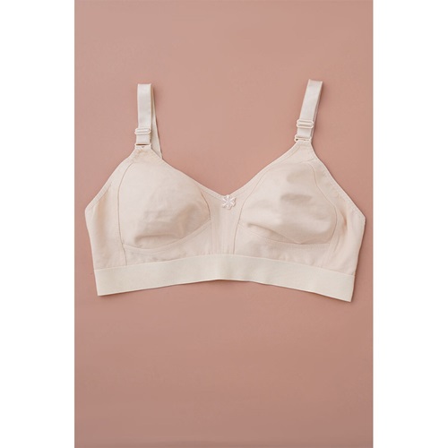 1010-1010B Toparlayıcı Penye Geniş Lastik Sütyen (12 li) 85-110- Ekru