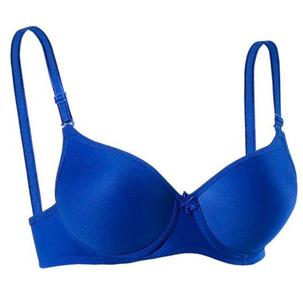 Ebru 1101 Silikonlu Düz Boş Sütyen 85-95 - Saks