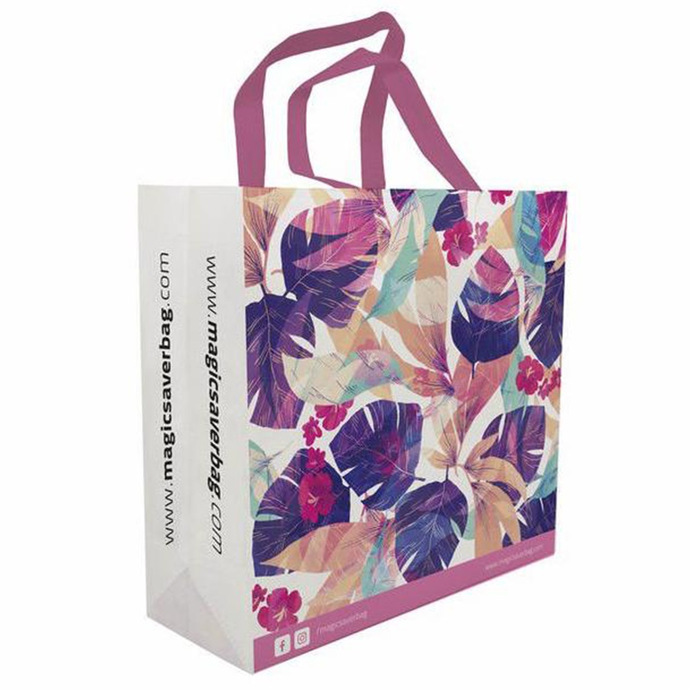 Magic Desenli Alışveriş Çantası 40x60x40 cm