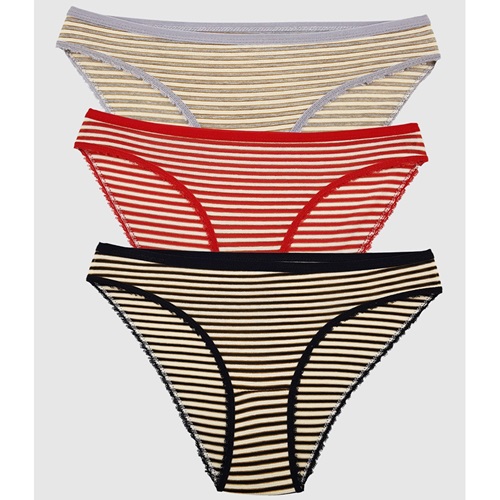 Tutku 0548 Bayan Neşe Bikini - Karışık Renk