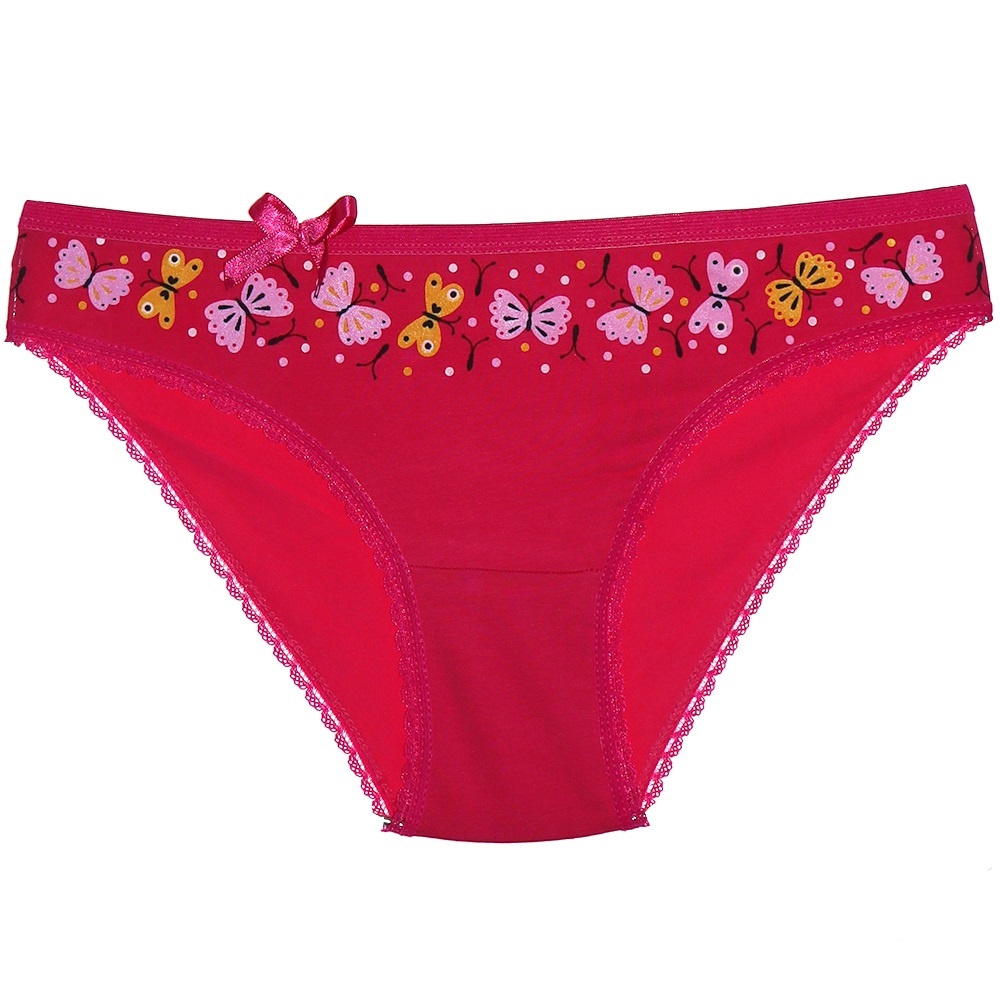 Gümüş 5001 Bayan Desenli Bikini (627) - Fuşya