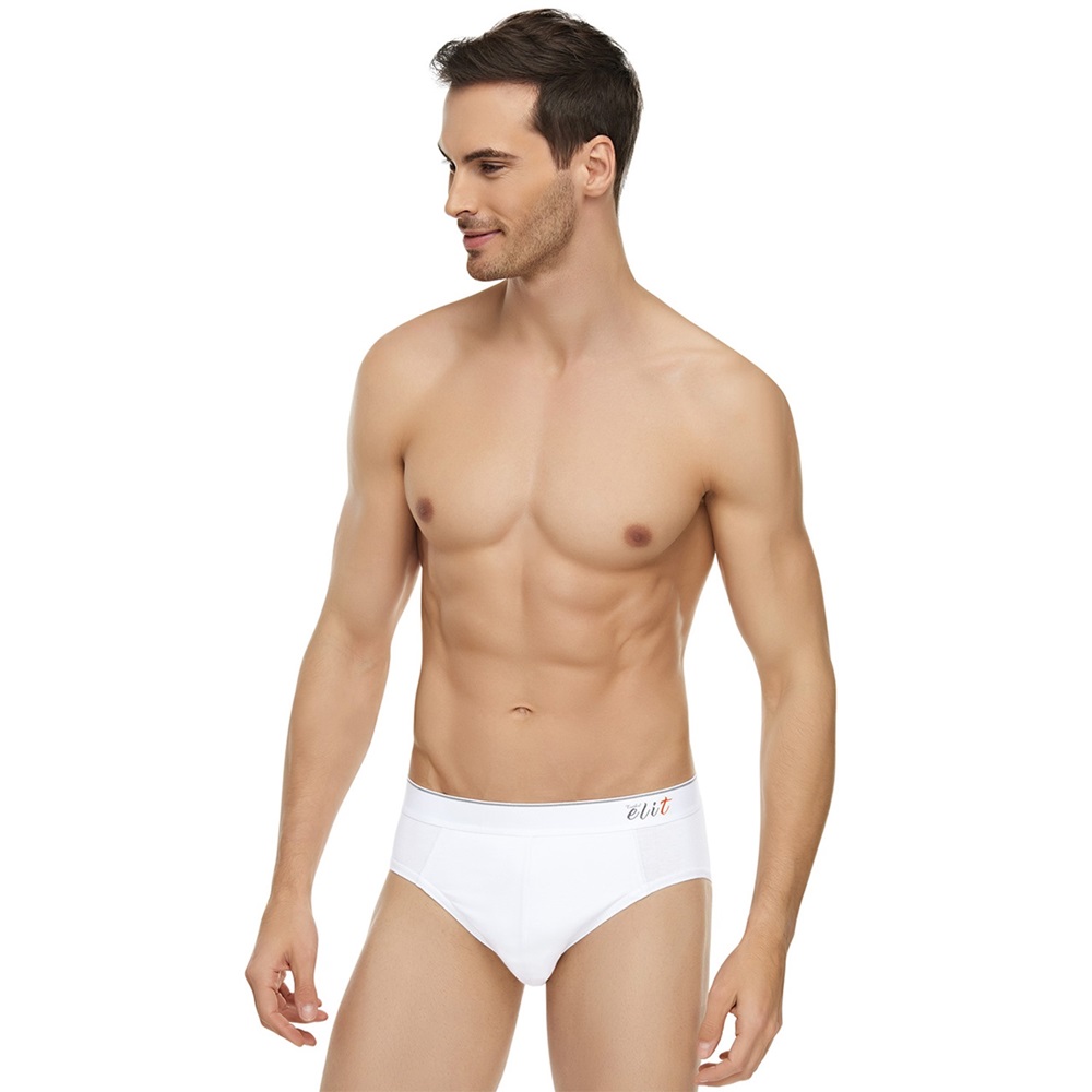 Tutku Elit 1351 Erkek İnce Bel Kemerli Elastan Slip Külot - Siyah - S