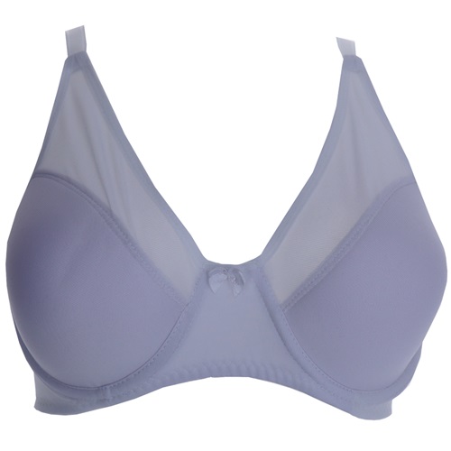 Billiza 2020 Bayan C Cup Boş Telli Kenar Transparan Sütyen 85-105 - Beyaz