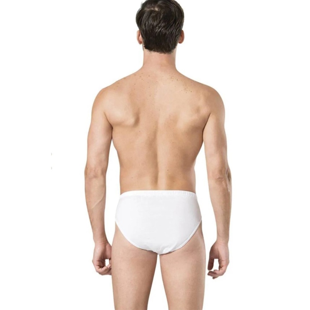 Berrak 1050 Erkek Kom Slip Külot - Beyaz