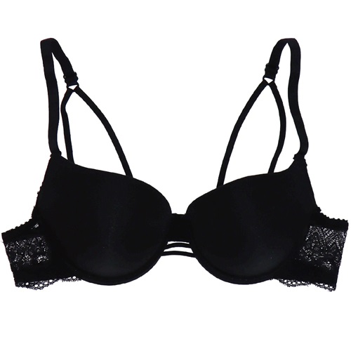 Aysemin 5007 Bayan Destekli Dolgulu Arkası Çift Askılı Sütyen 75-90 - Siyah