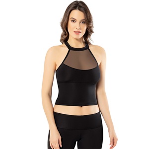 Kota 6396 Bayan Pedli Dalgıç Krop - Siyah-S-M