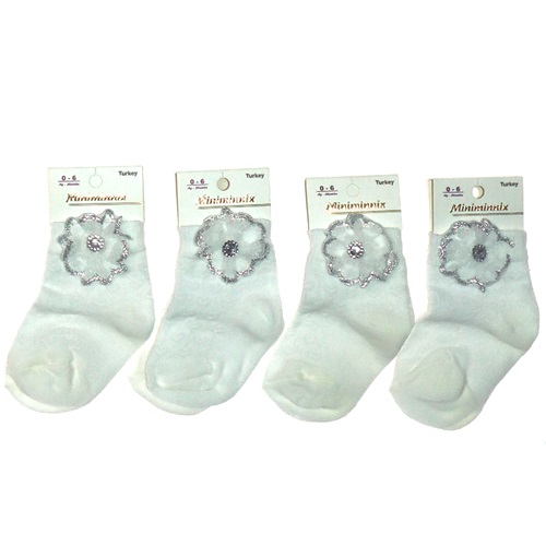 Miniminnix 154 Aksesuarlı Parfümlü Bebe Soket Çorap