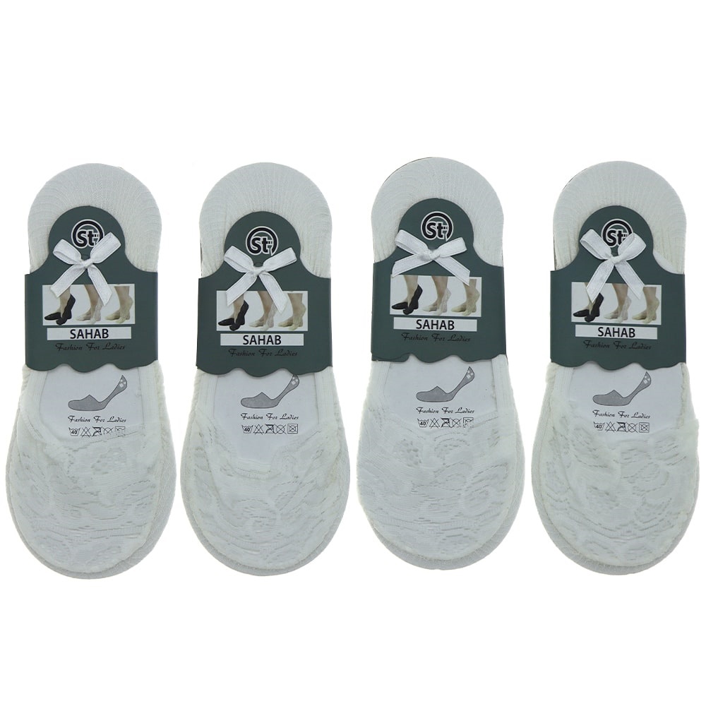 Sahap Bayan Dantelli Babet Çorap