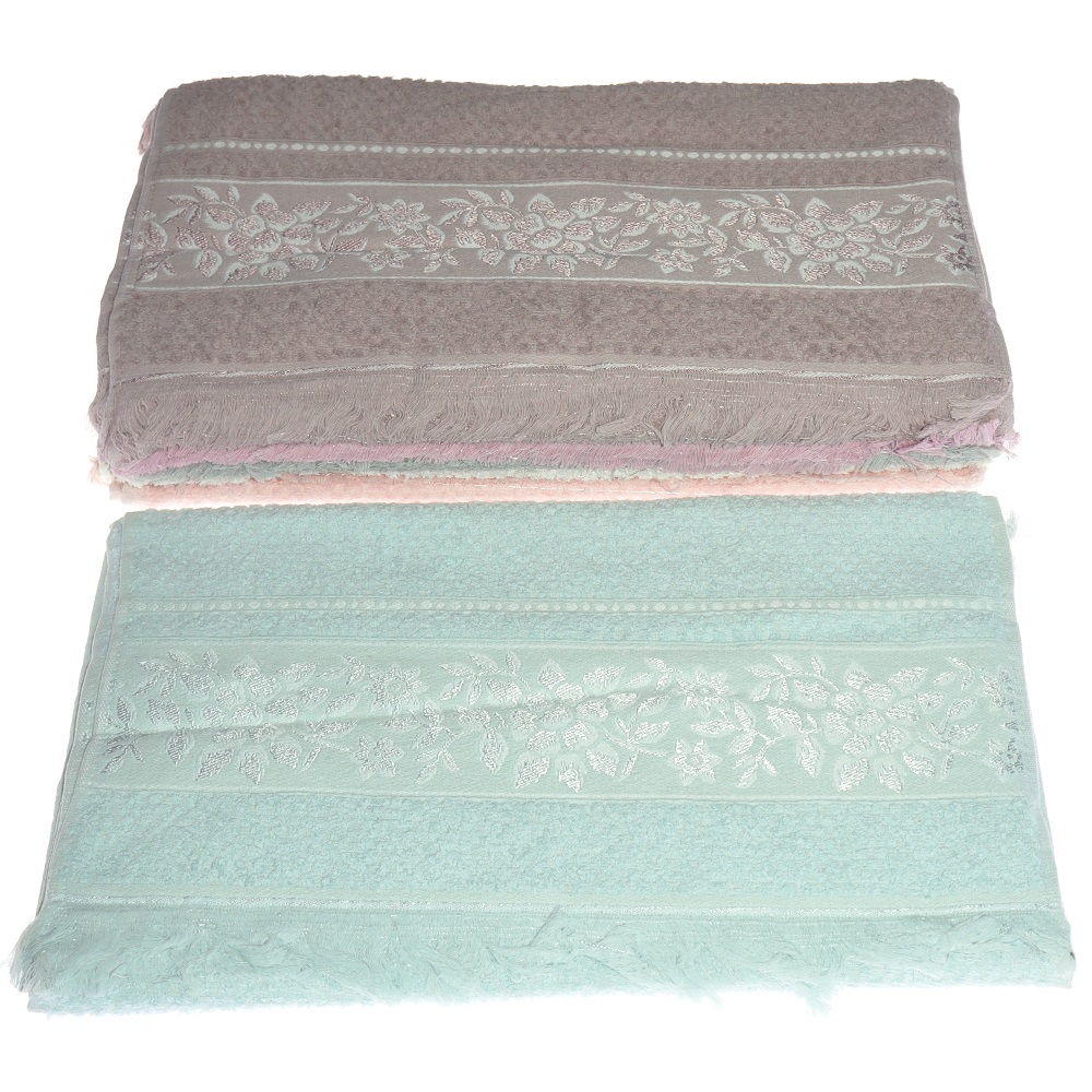 Özkayacık Jakarlı Bukle El Ve Yüz Havlusu 50x90 cm