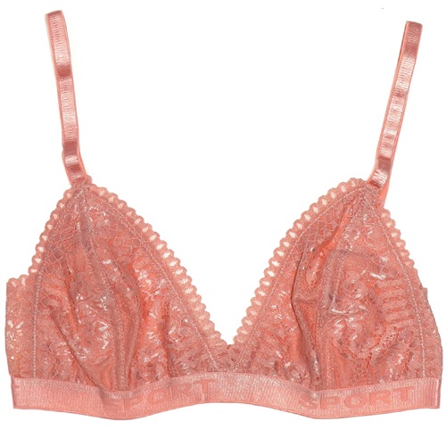 Aysemin ER 5036 Bayan Dantelli Desteksiz Sport T. Büstiyer Sütyen - Somon - S-M-L-XL