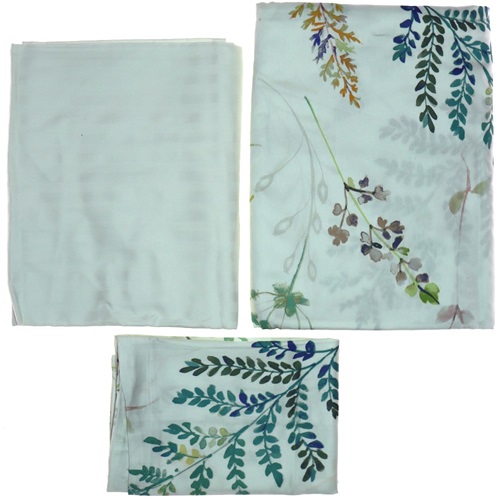 Demirci Desenli Saten Tek Kişilik Nevresim Takımı 160x220cm