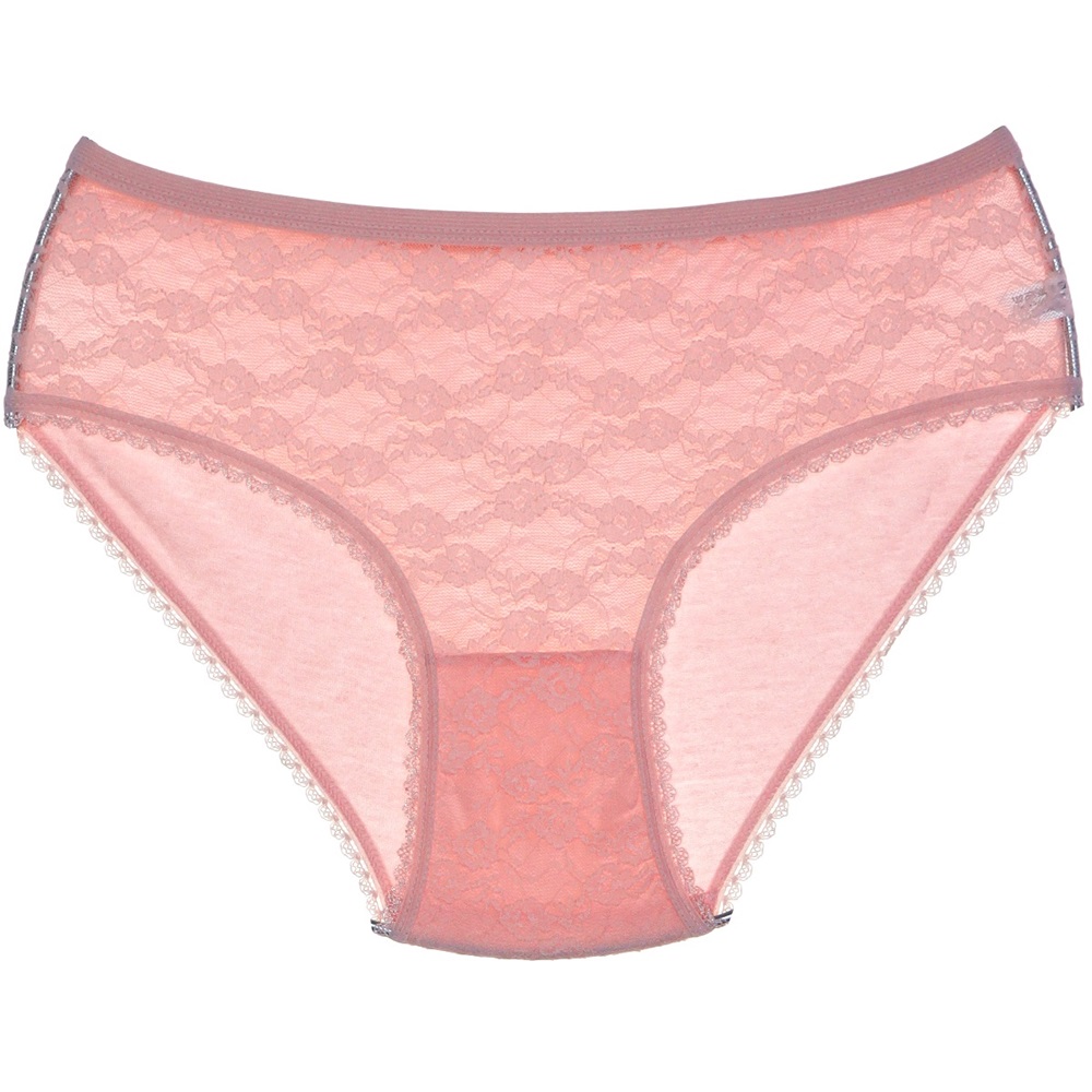 Dondeza 204 Bayan Dantelli L Beden Külot - Pudra - STANDART