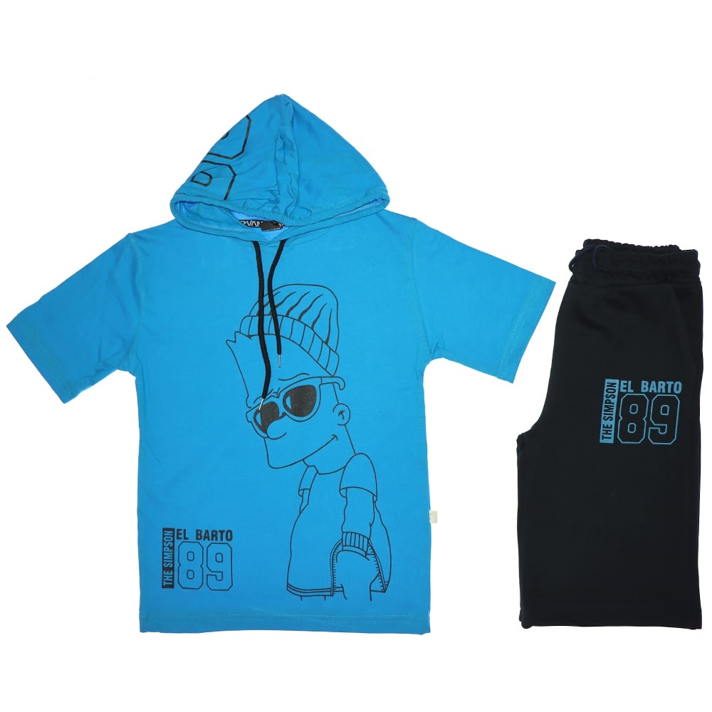 Nirvana 362 Erkek Çocuk Kapşonlu Baskılı Takım 13-16 Yaş