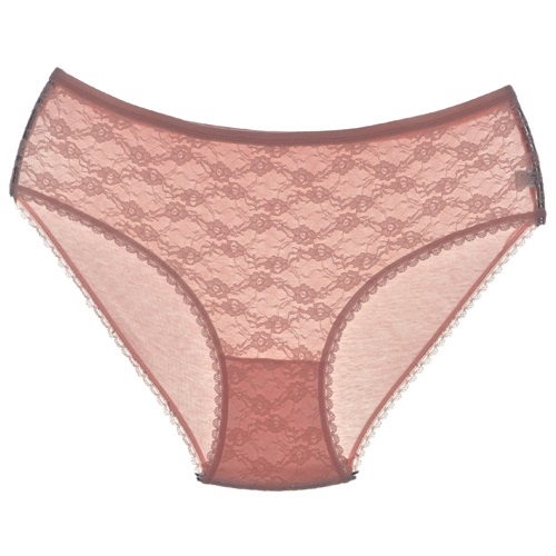 Dondeza 304 Bayan Dantelli XL Beden Bato - Pudra - STANDART