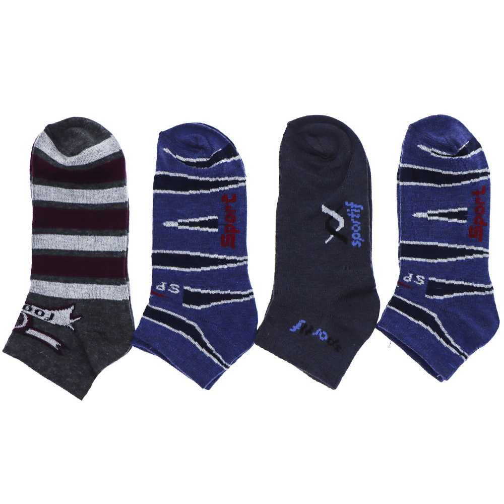 Özsa Erkek Likralı Etiketsiz Garson Patik Çorap - Karışık Renk