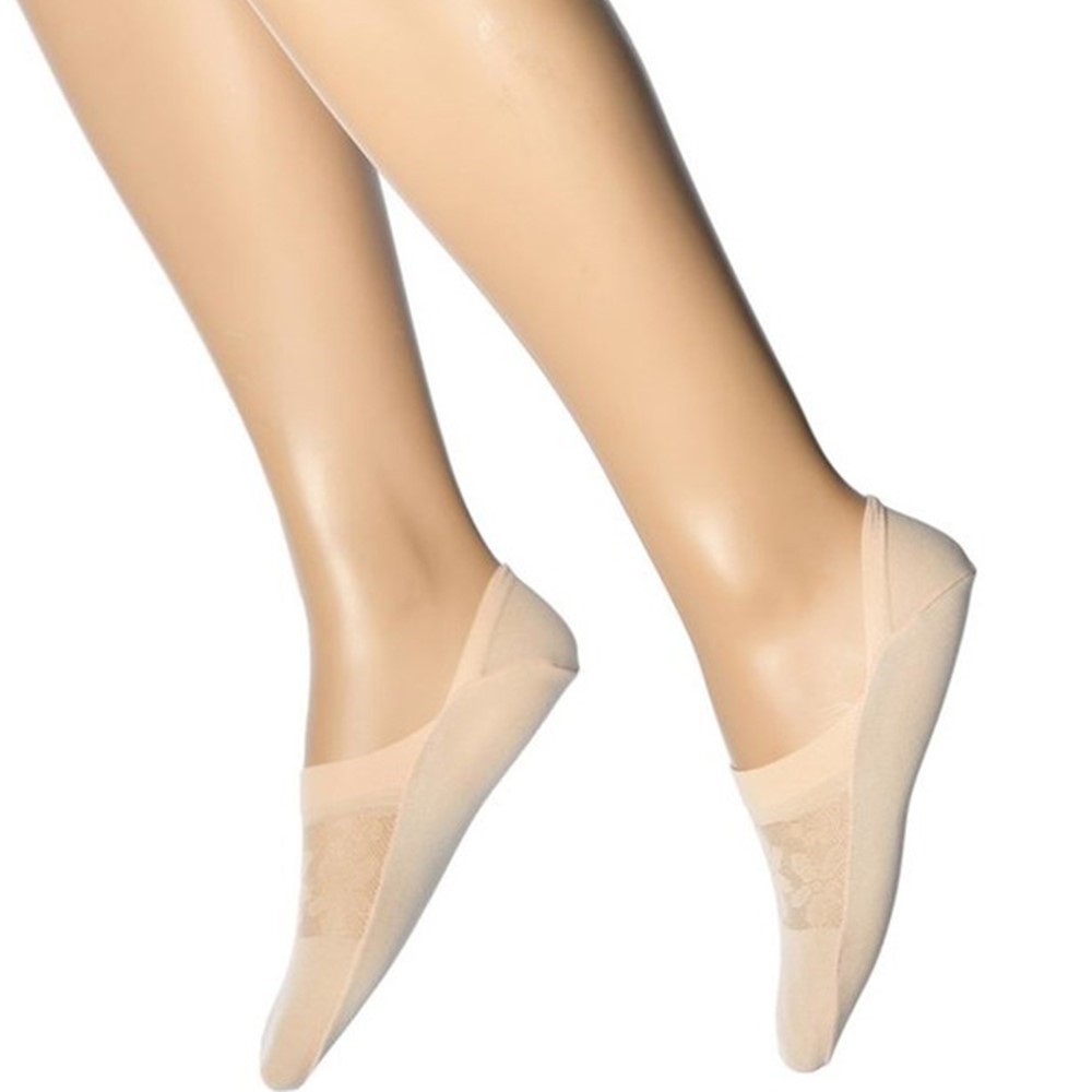 Dore 13808 Bayan Likralı Balerin Babet Çorap - Ten - PAKET İÇİ TEK RENK