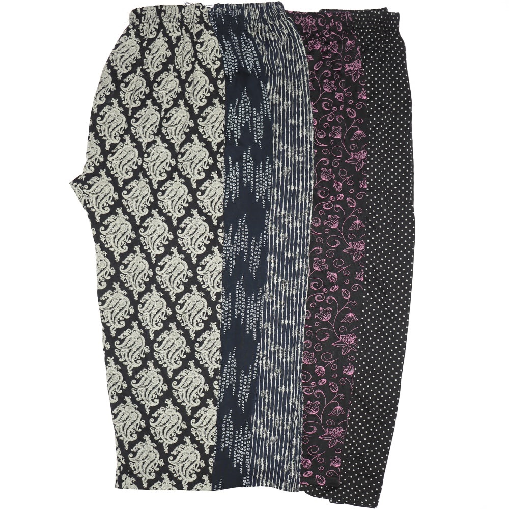 Pantomiss Bayan Desenli Viskon Alt XXL