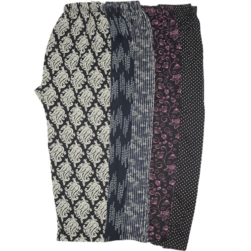 Pantomiss Bayan Desenli Viskon Alt XXL