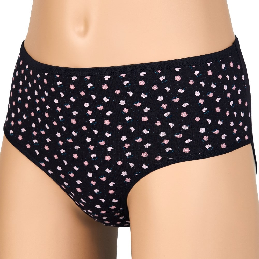 Dondeza 601 Bayan Desenli 2XL Beden Bato - Siyah - XXL