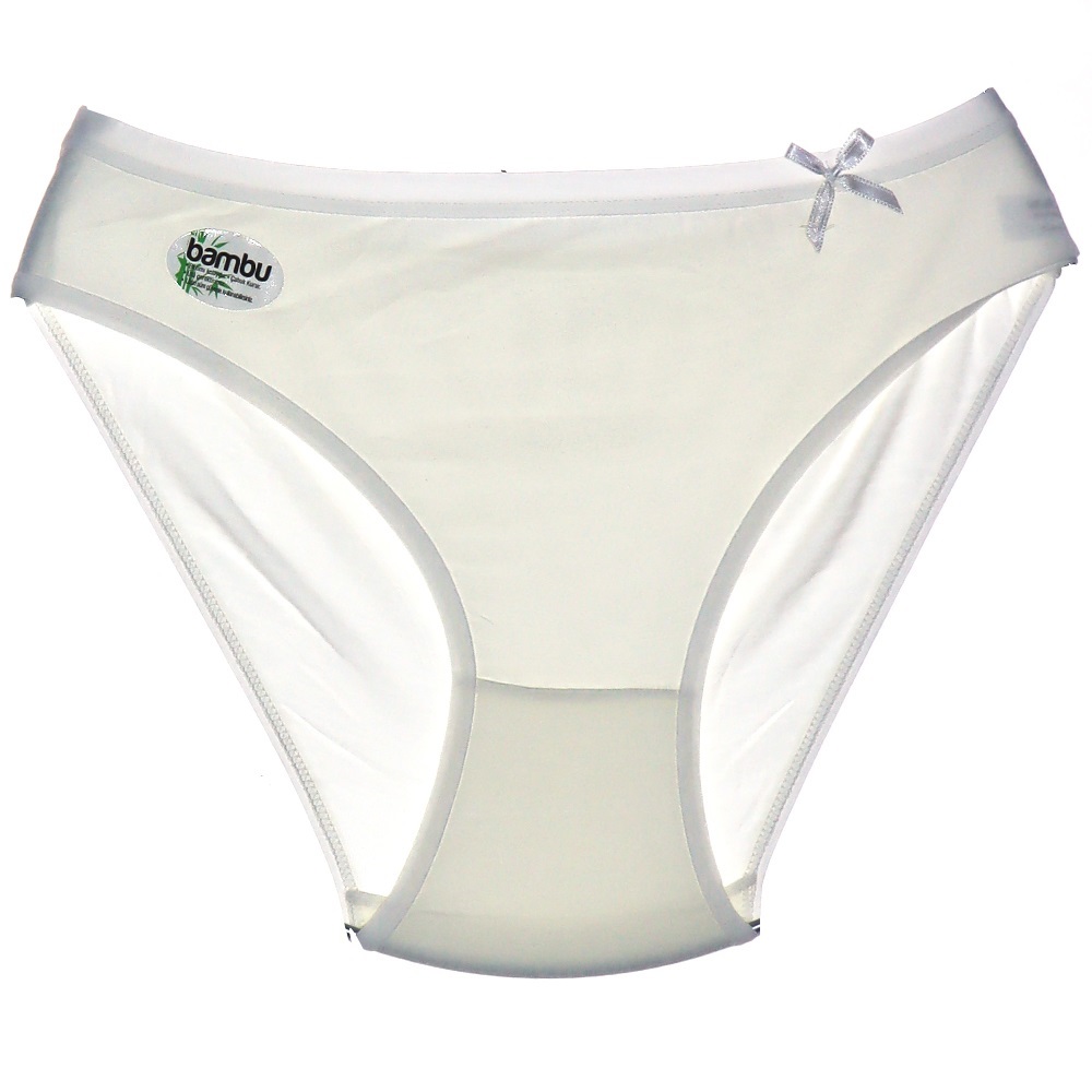 Deza 1032 Bayan M Beden Bambu Bikini - Ekru - STANDART