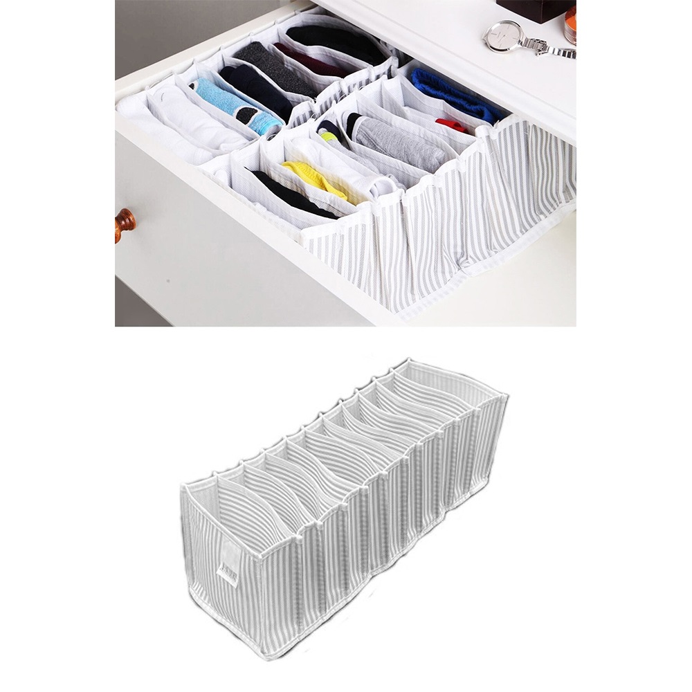 Serstil Çizgili Akordiyon Düzenleyici Organizer 15X43X14 Cm