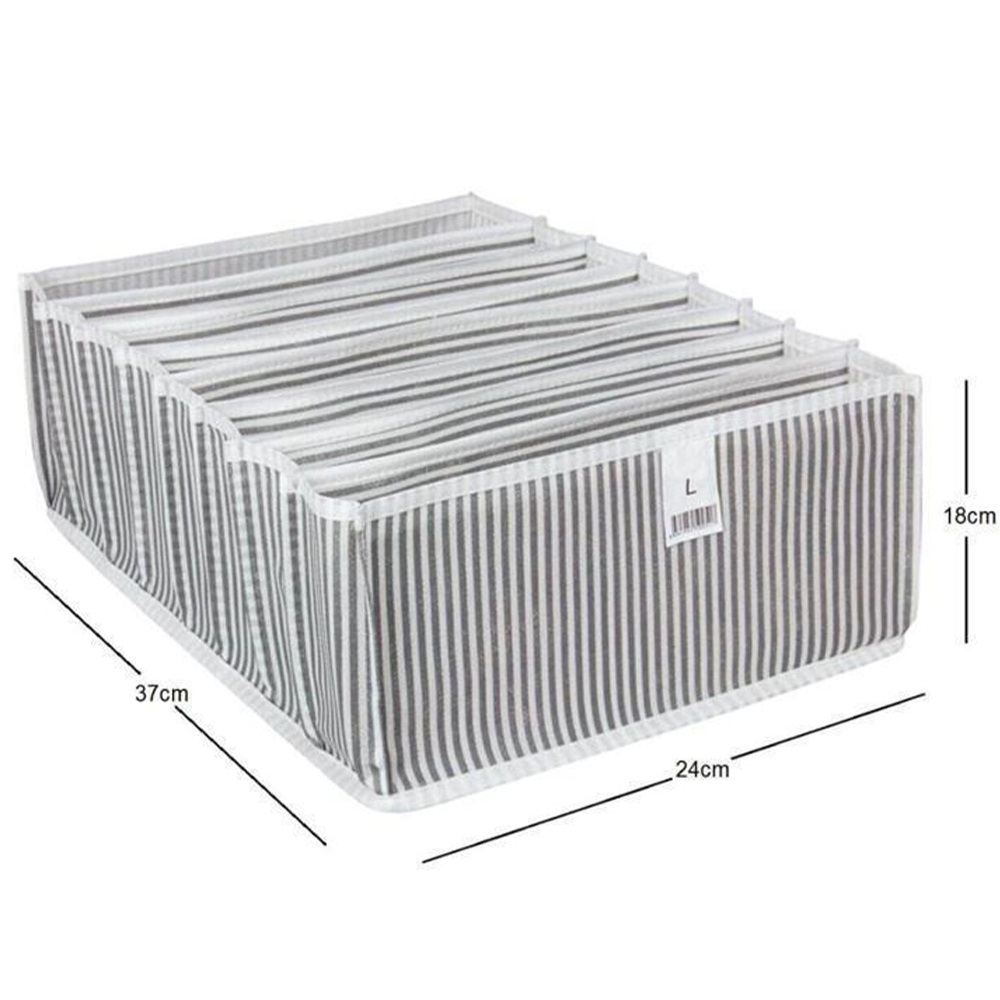 Serstil Çizgili Akordiyon Düzenleyici Organizer 24X37X18 Cm