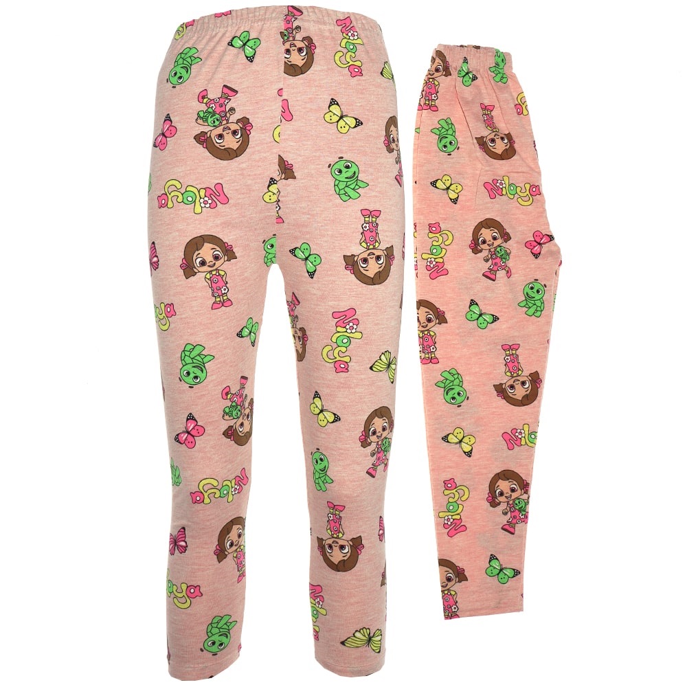 Pattiş Kız Çocuk Likralı Niloya Baskılı Tayt 3-12 Yaş